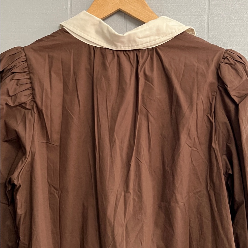 NWT Brown Entro Dress Large - Picture 9 of 15